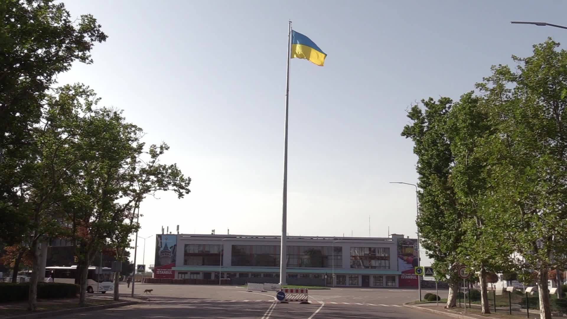 The National Flag of Ukraine Day in Odesa, amid Russia's invasion of Ukraine