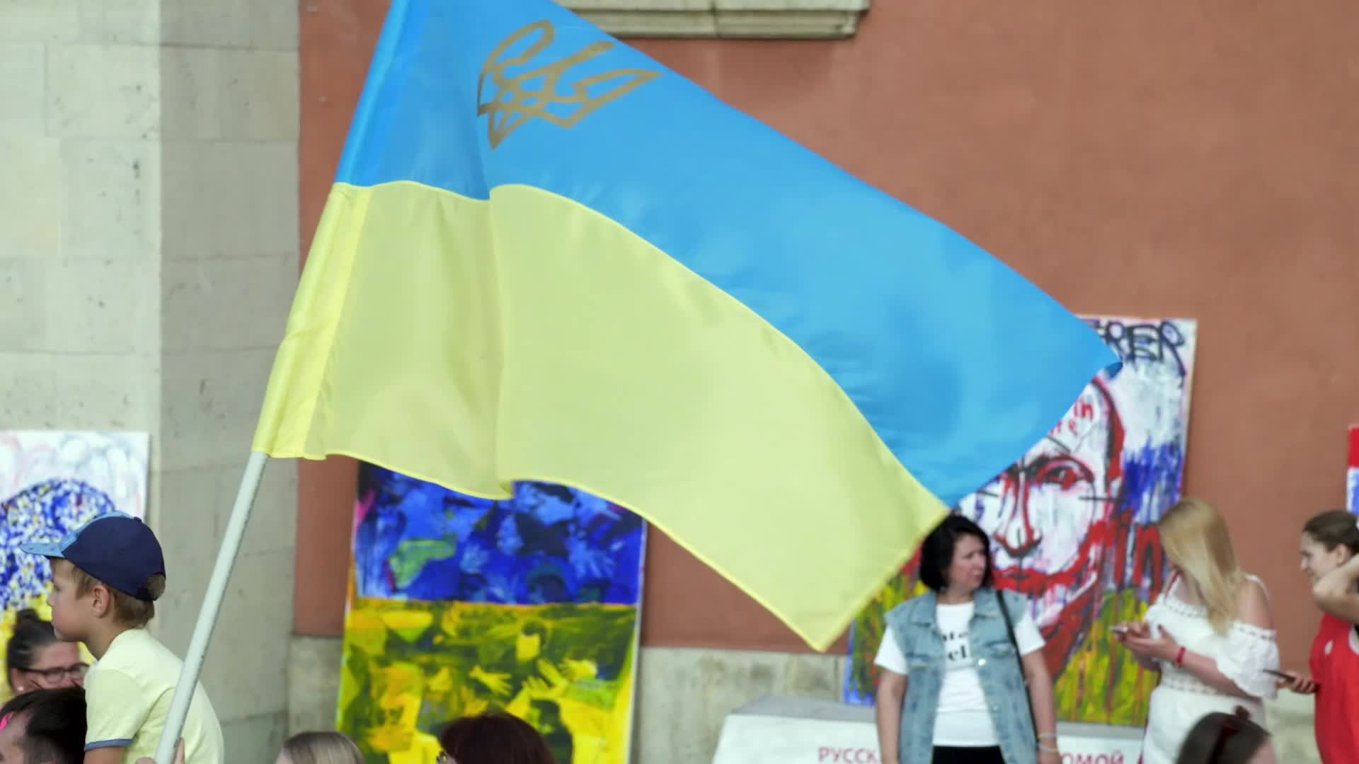 Ukrainians Celebrate 31st Independence Day in Warsaw