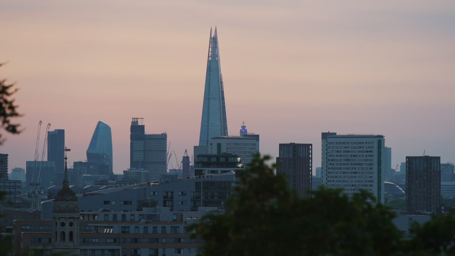 Greenwich Park in London During Heatwave