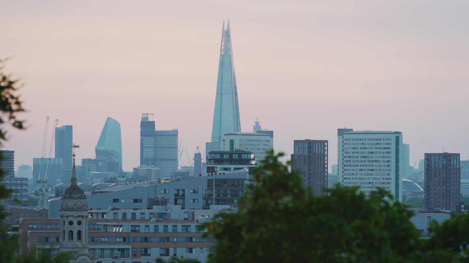 Greenwich Park in London During Heatwave