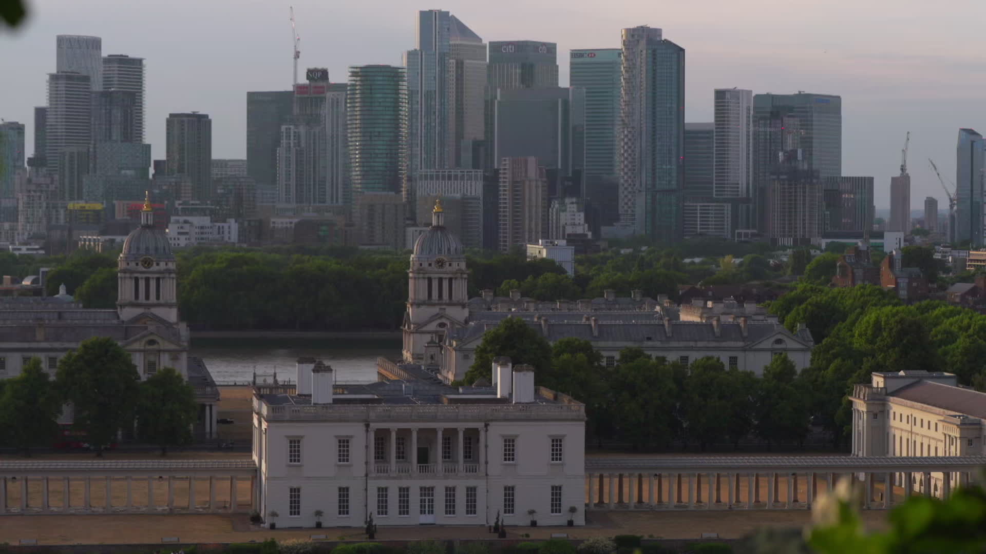 Greenwich Park in London During Heatwave