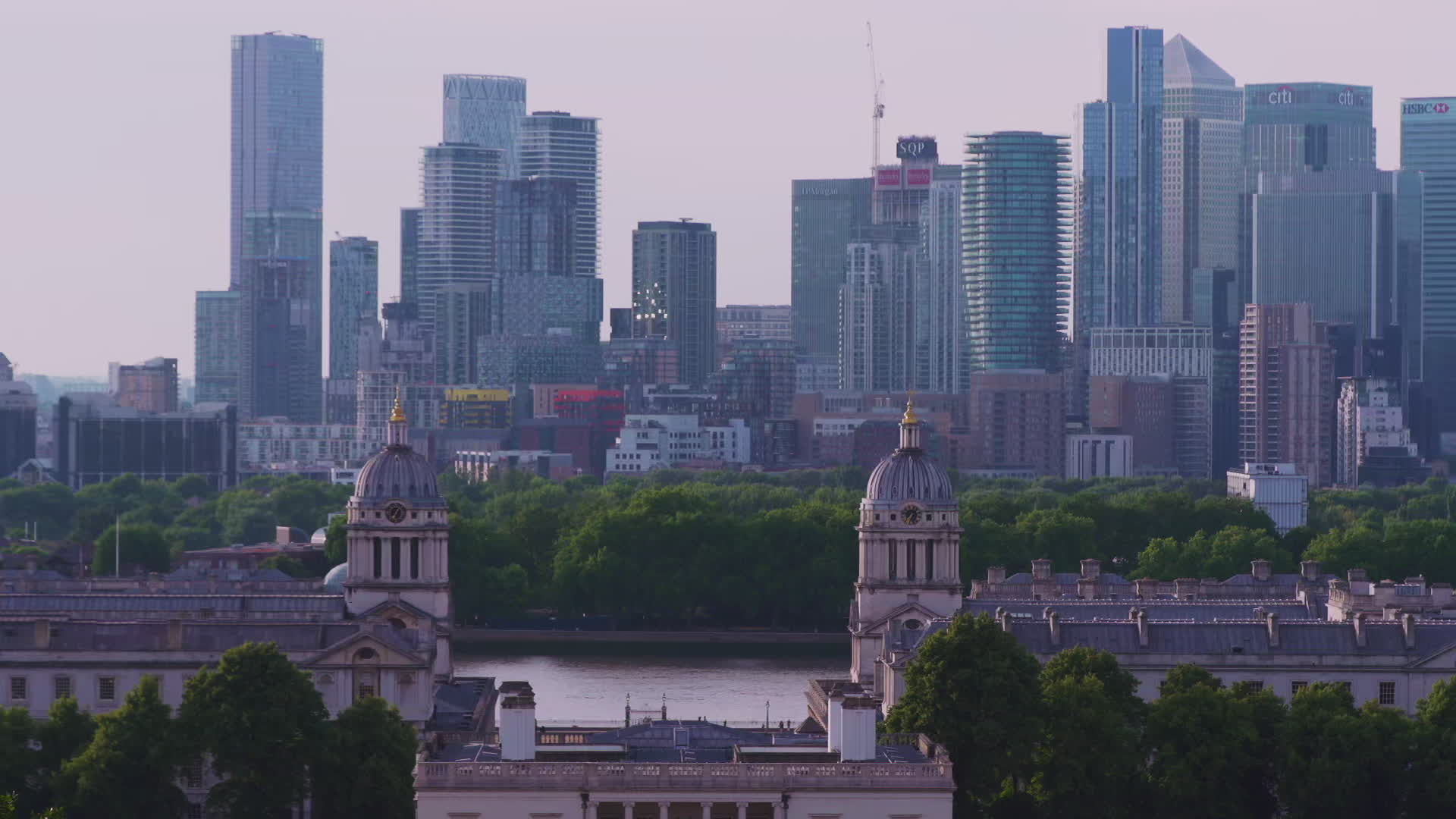 Greenwich Park in London During Heatwave