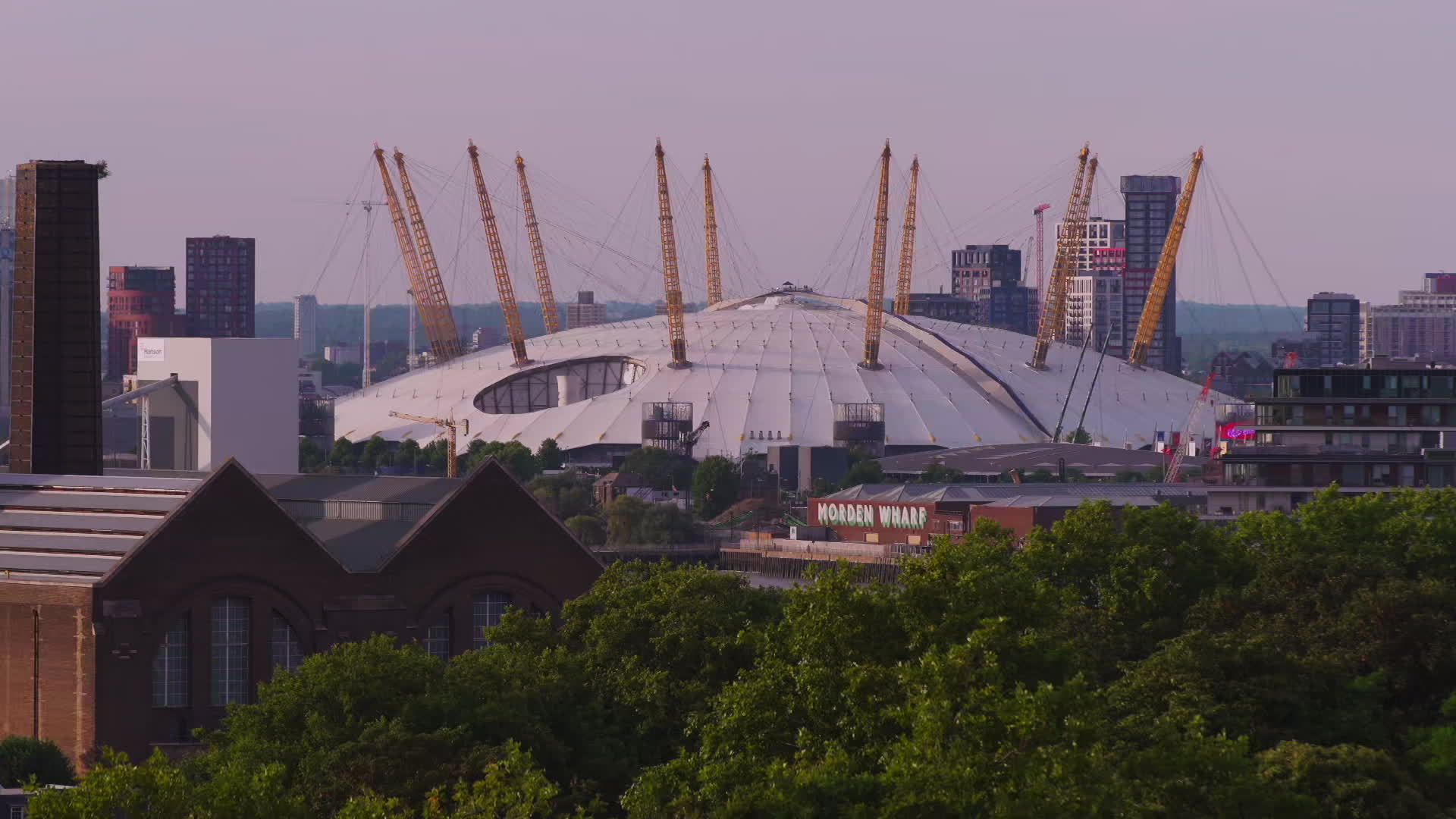 Greenwich Park in London During Heatwave