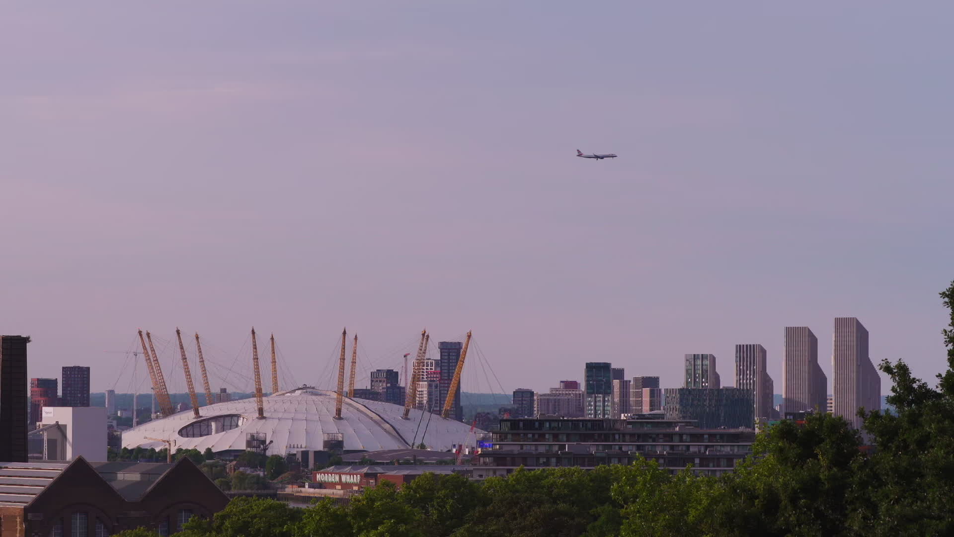 Greenwich Park in London During Heatwave
