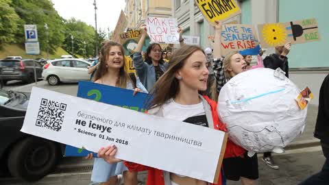 Global Strike For Future in Kiev
