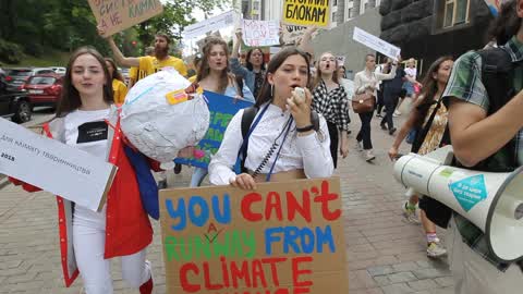 Global Strike For Future in Kiev