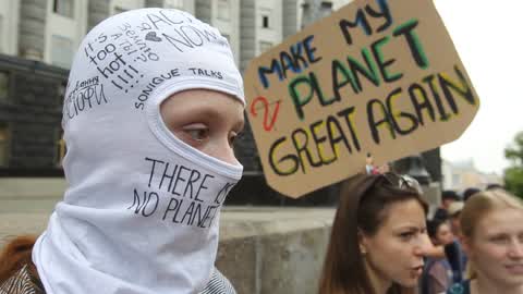 Global Strike For Future in Kiev