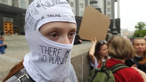 Global Strike For Future in Kiev