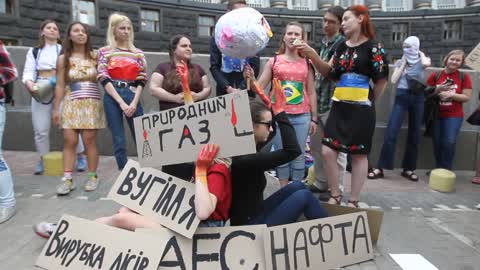 Global Strike For Future in Kiev