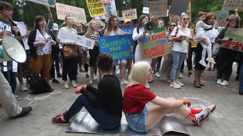 Global Strike For Future in Kiev