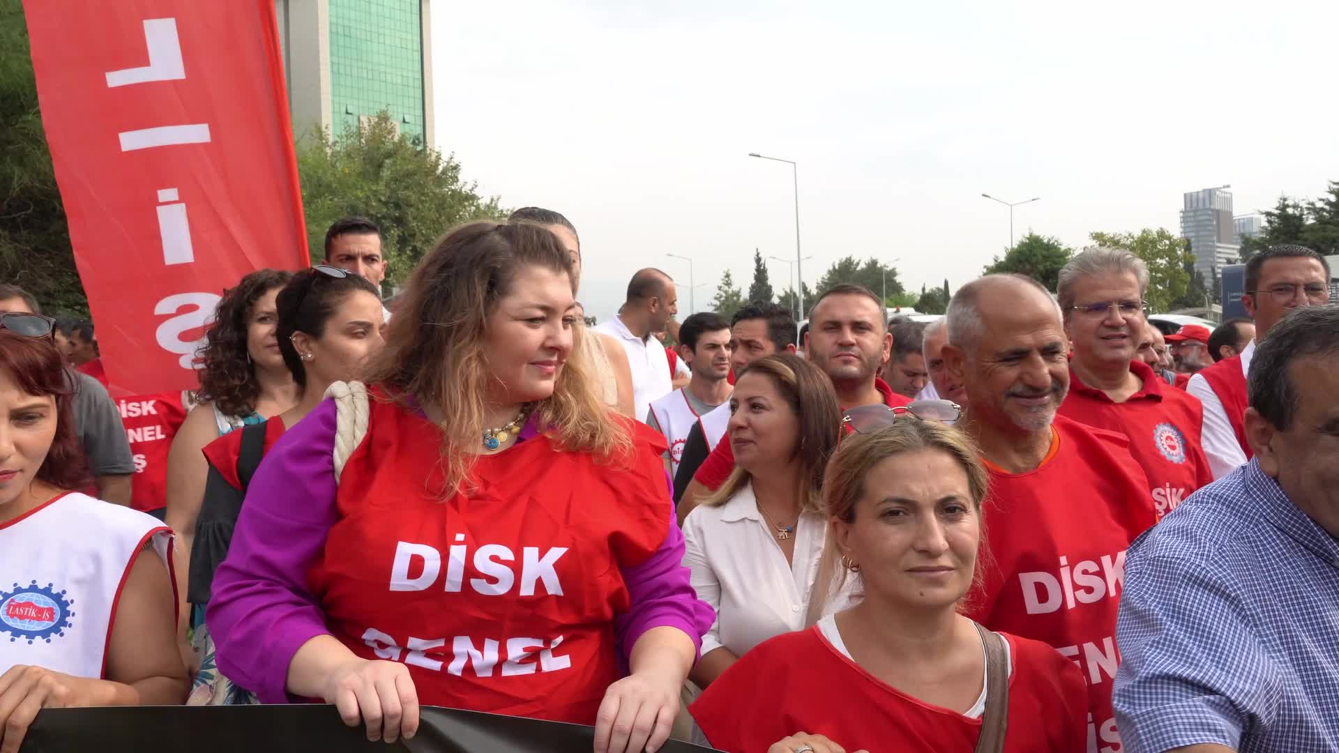 Protest against the dismantling of Brazilian Nae Sao Paulo aircraft carrier, Izmir, Turkey