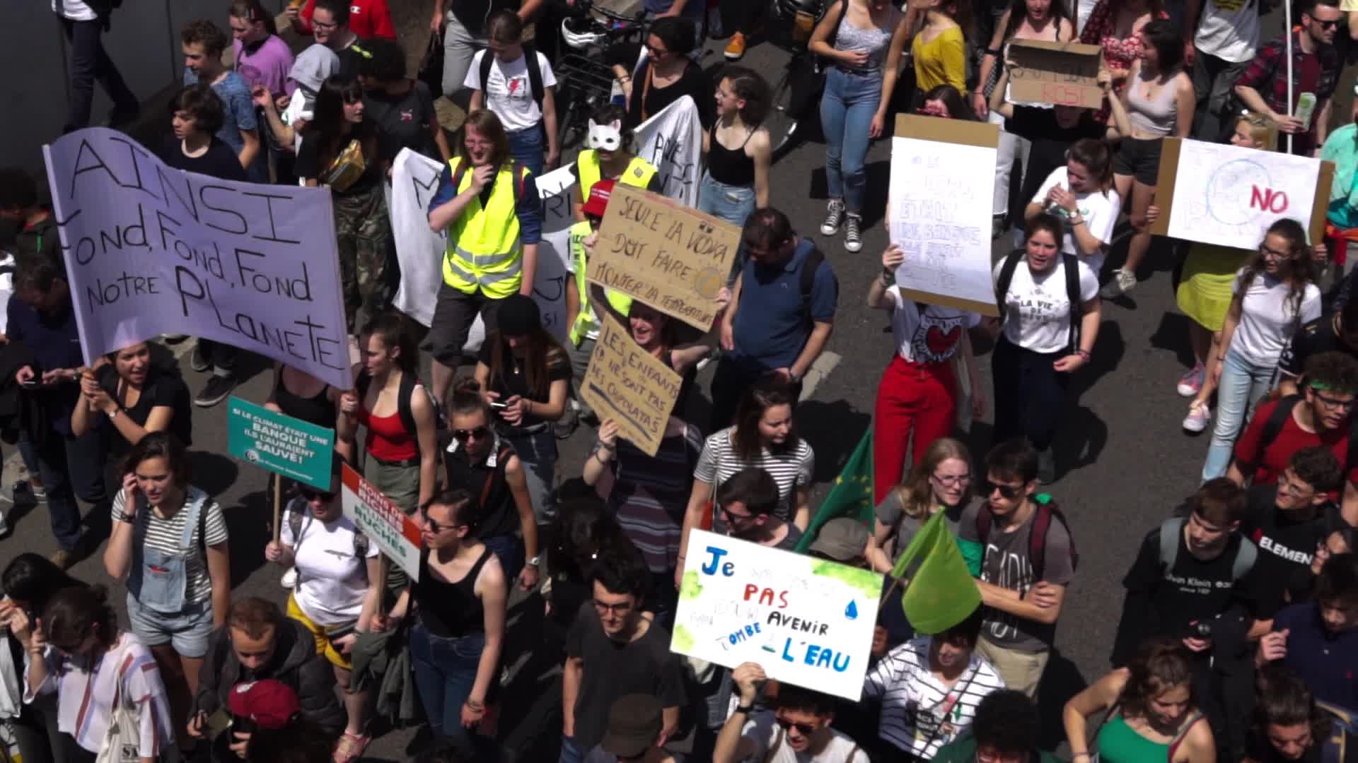 Demonstration Against Global Warming At The Initiative Of The Youth For Climate Association