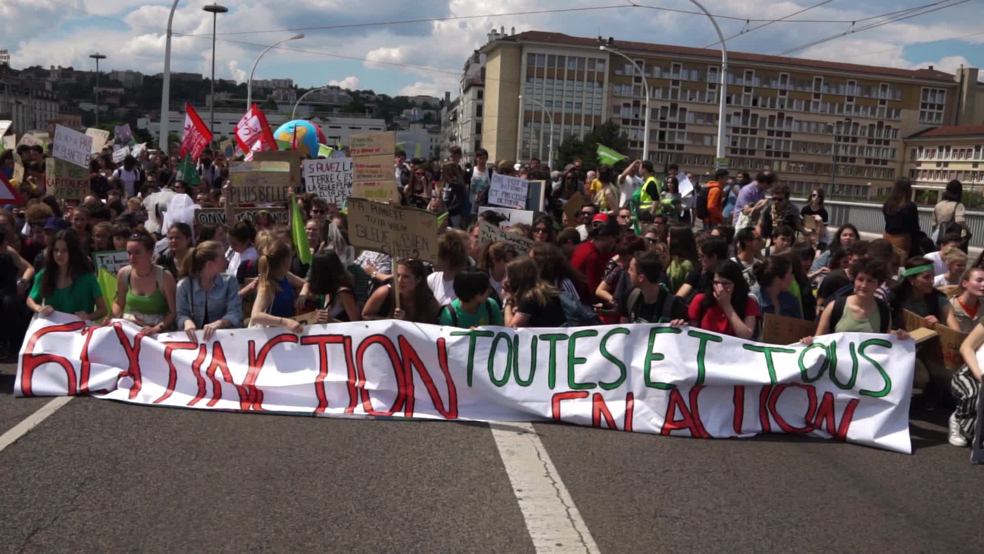Demonstration Against Global Warming At The Initiative Of The Youth For Climate Association