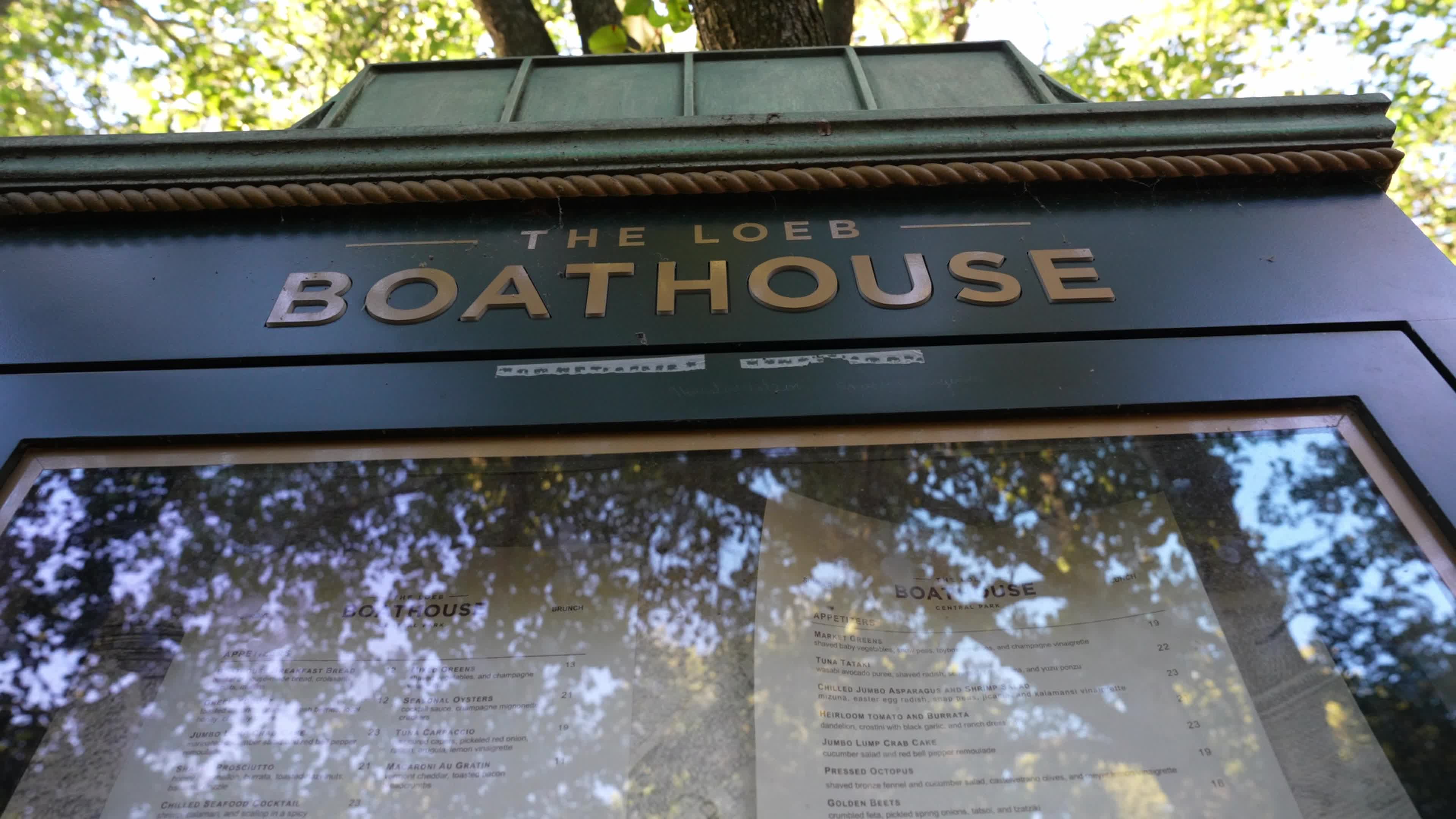 The Loeb Boathouse & Restaurant & Central Park Lake, New York City 