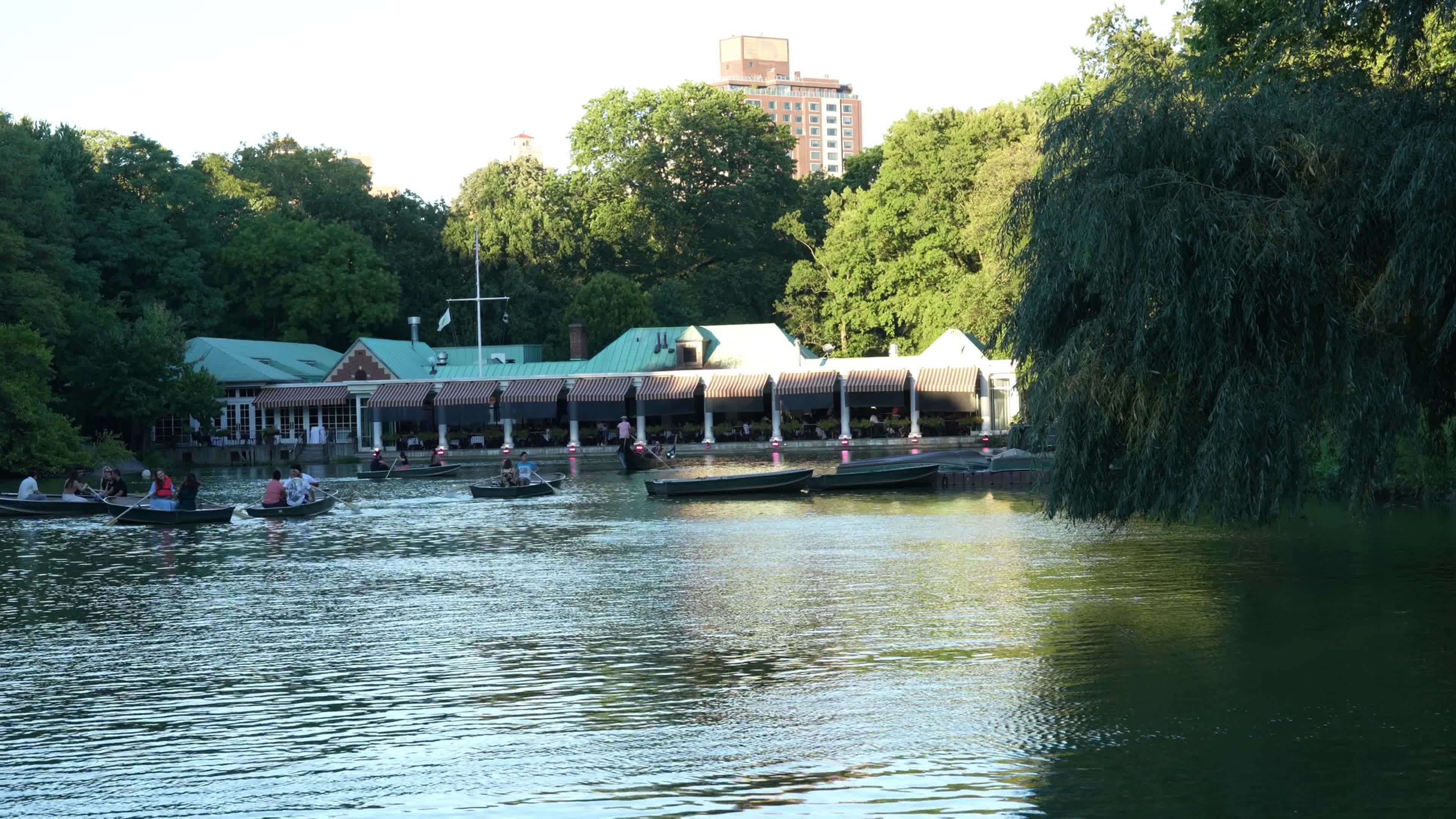 The Loeb Boathouse & Restaurant & Central Park Lake, New York City 