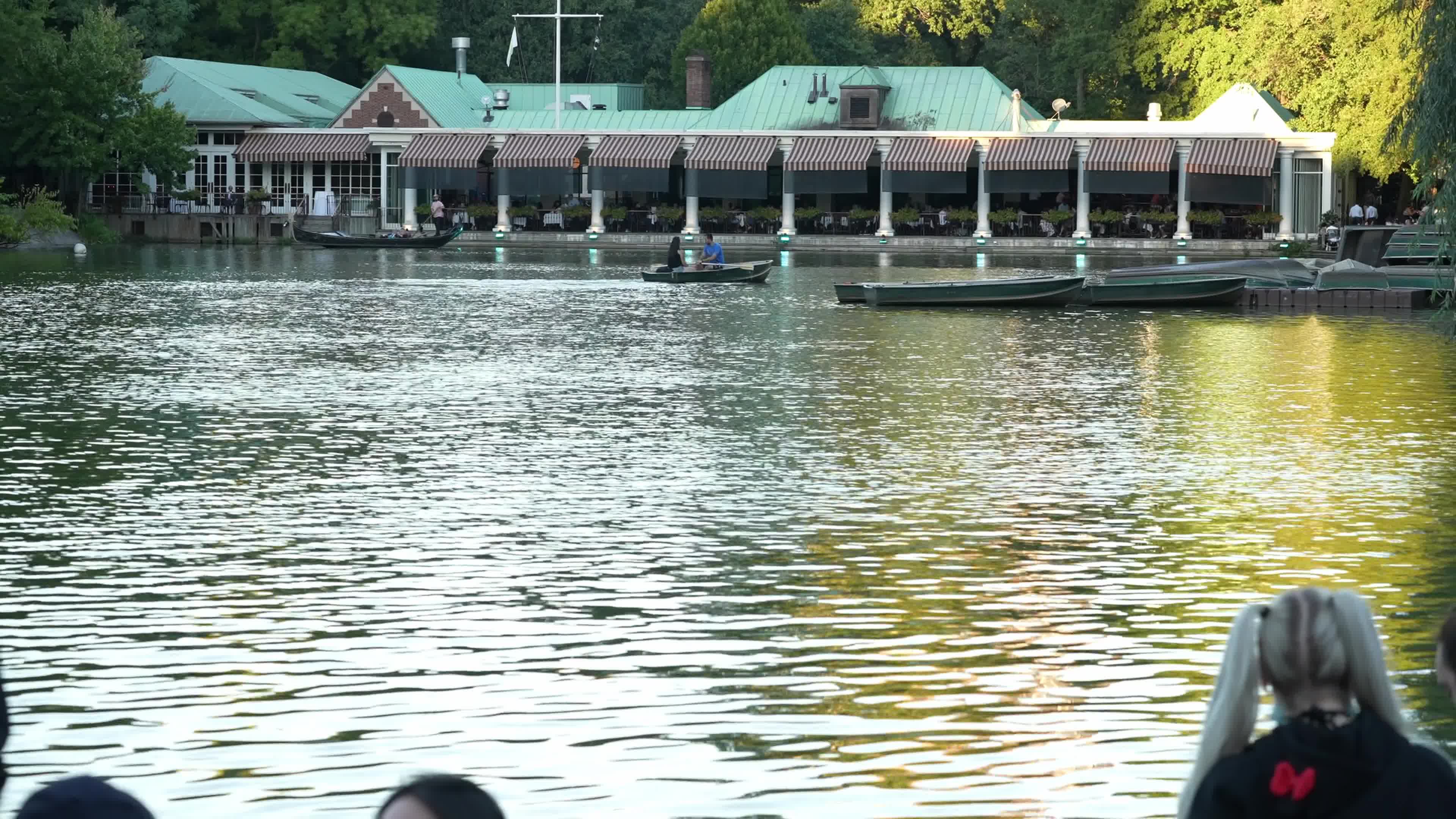 The Loeb Boathouse & Restaurant & Central Park Lake, New York City 
