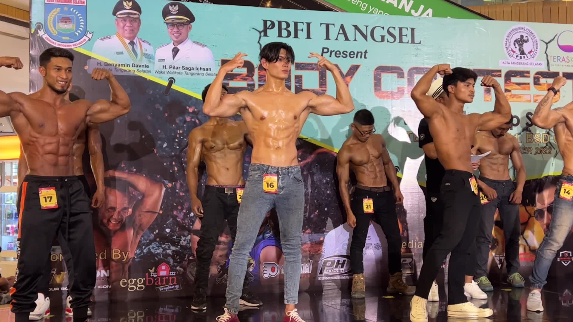 Body Fitness Competition in Indonesia