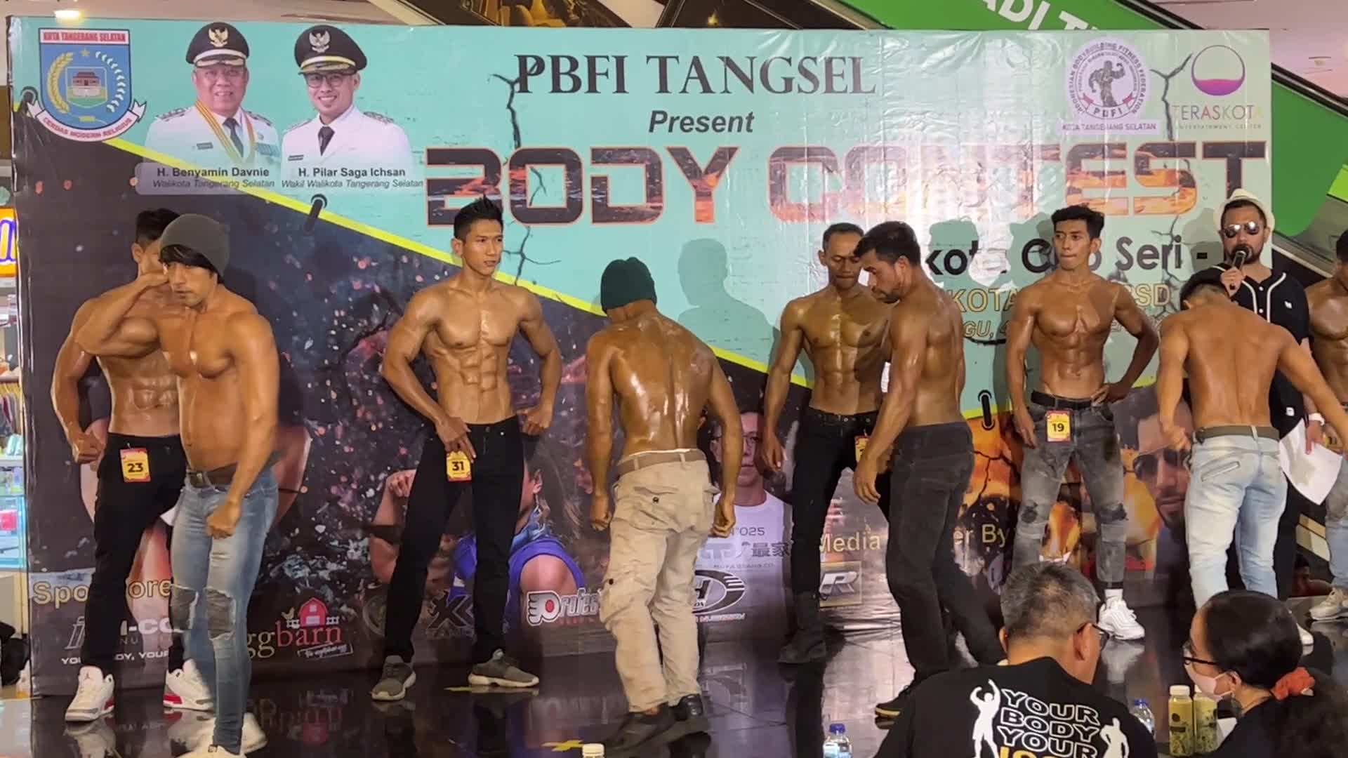 Body Fitness Competition in Indonesia