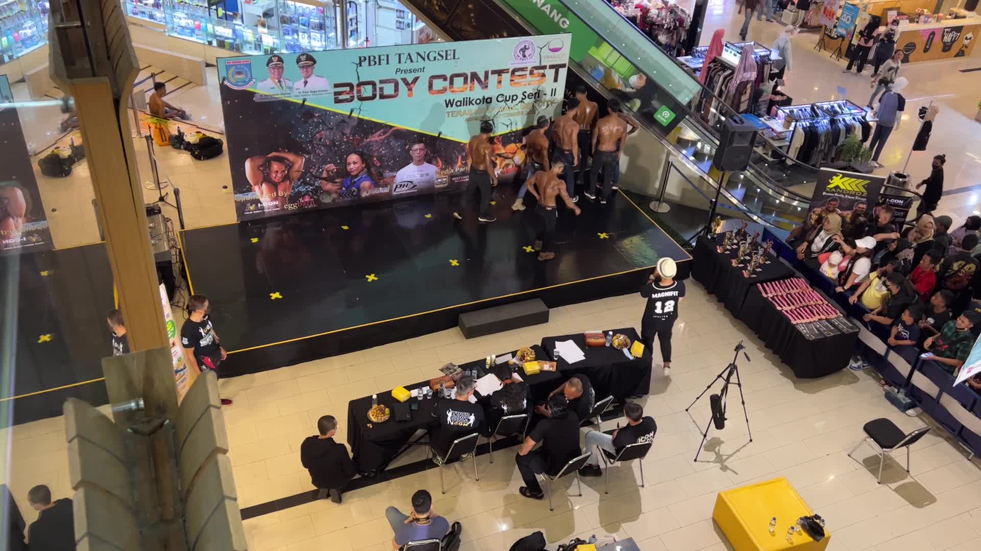 Body Fitness Competition in Indonesia