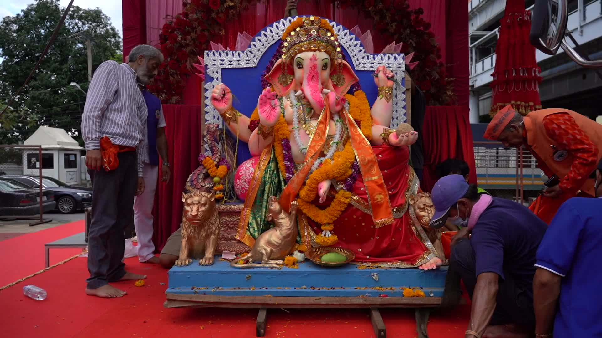 Ganesha Chaturthi Festival in Bangkok.