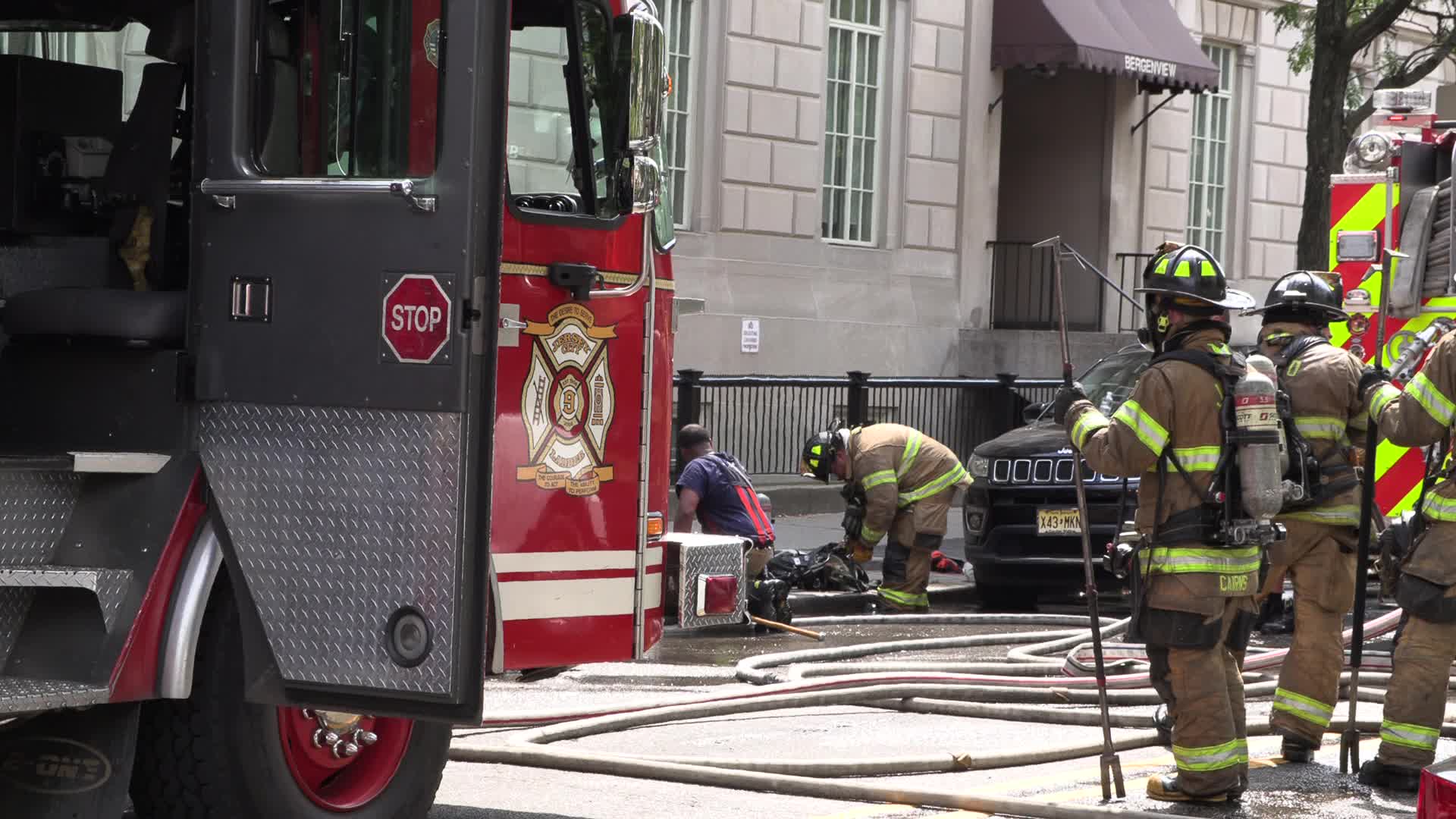 NJ: Three Alarm Fire Jersey City
