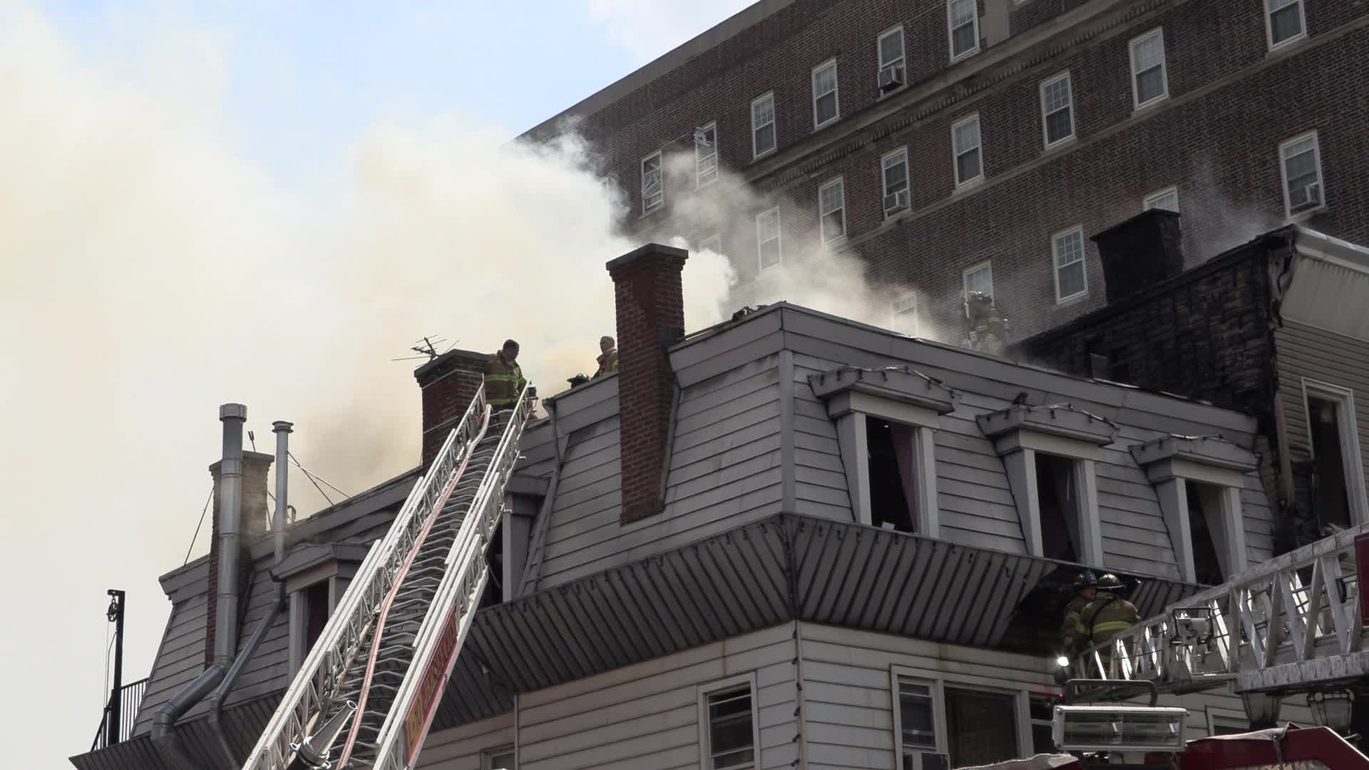 NJ: Three Alarm Fire Jersey City