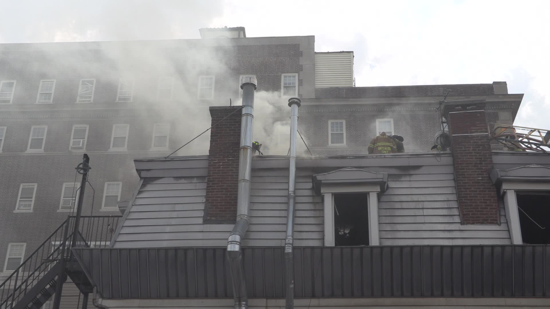 NJ: Three Alarm Fire Jersey City