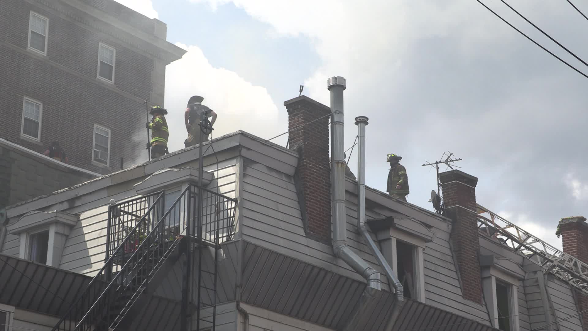 NJ: Three Alarm Fire Jersey City