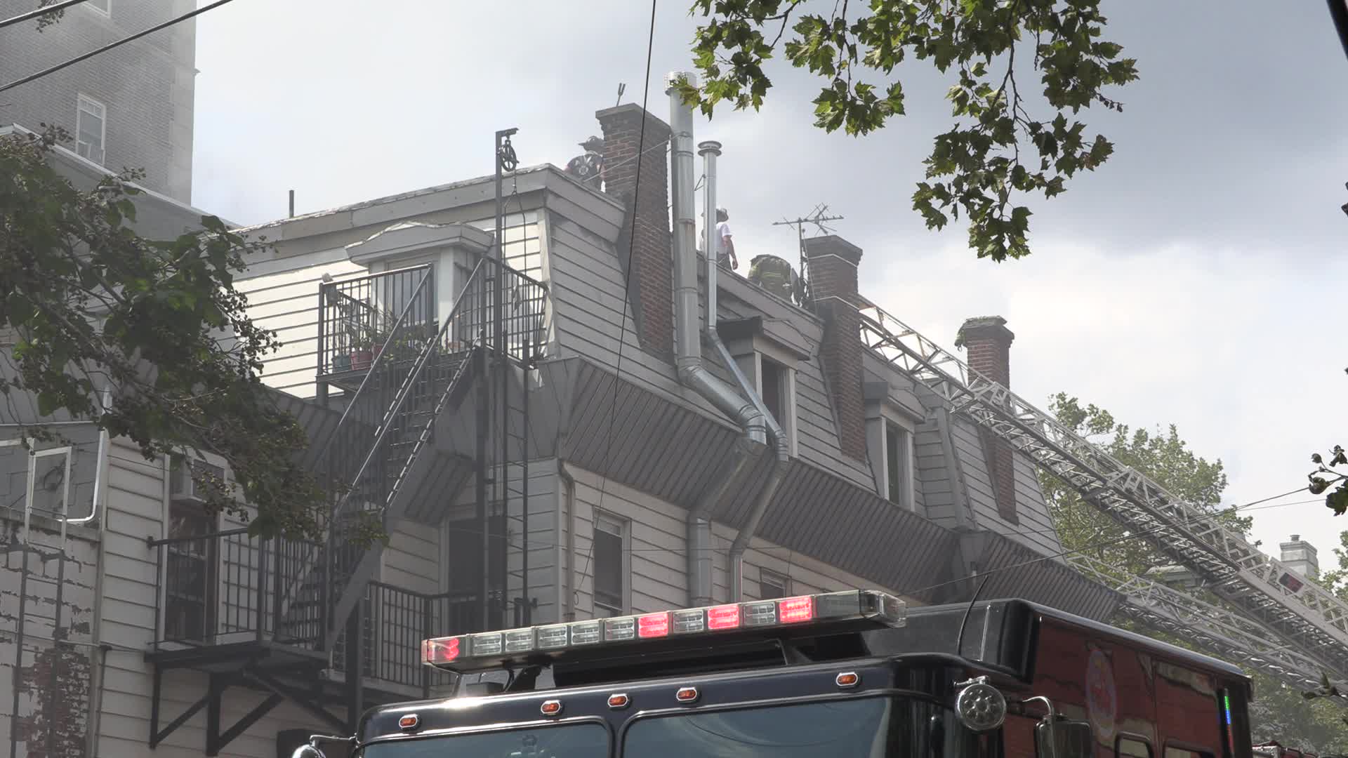 NJ: Three Alarm Fire Jersey City