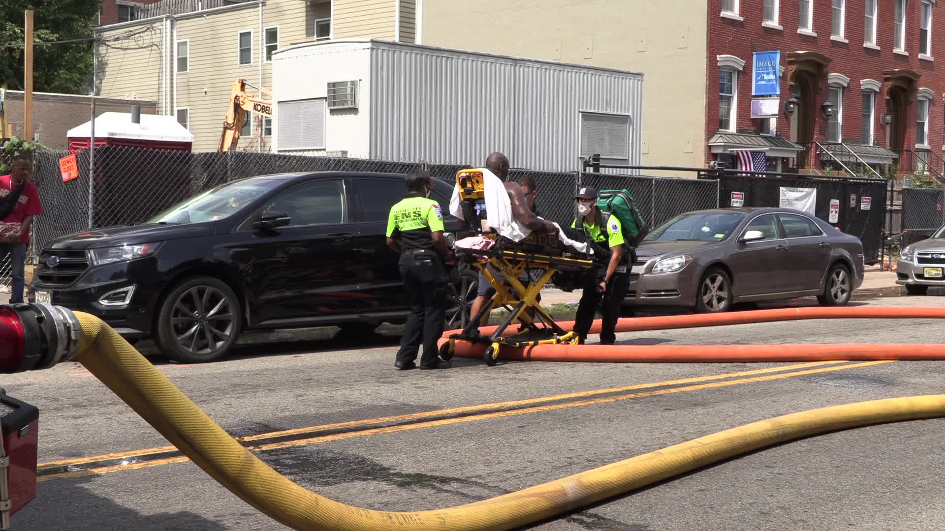 NJ: Three Alarm Fire Jersey City
