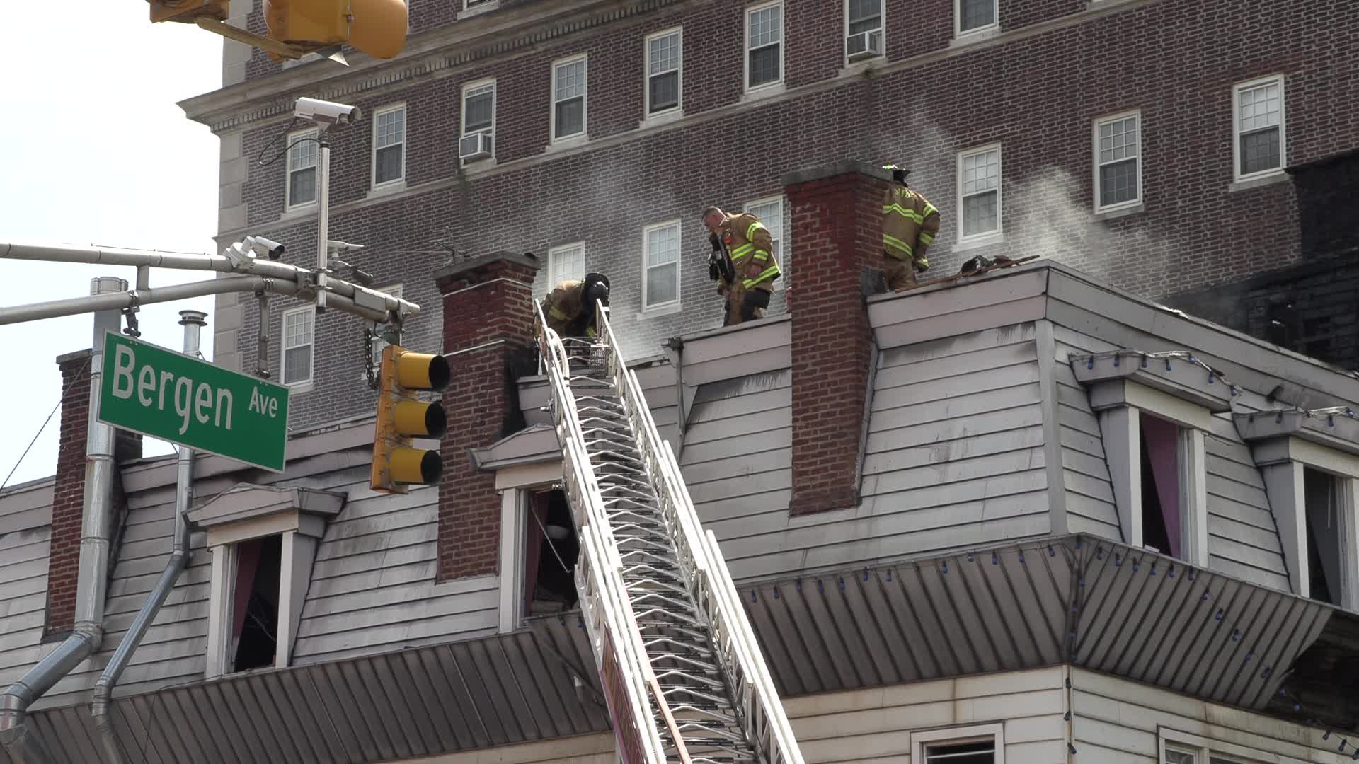 NJ: Three Alarm Fire Jersey City