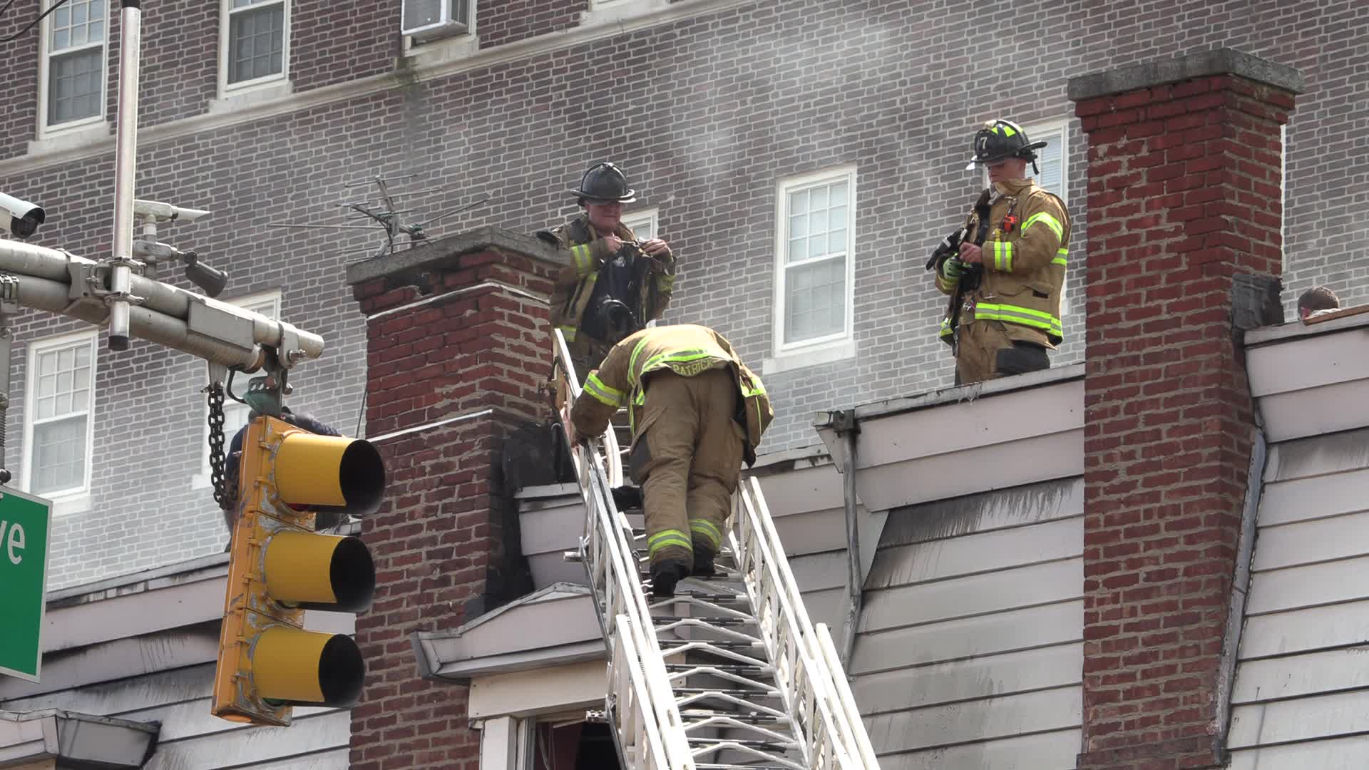 NJ: Three Alarm Fire Jersey City