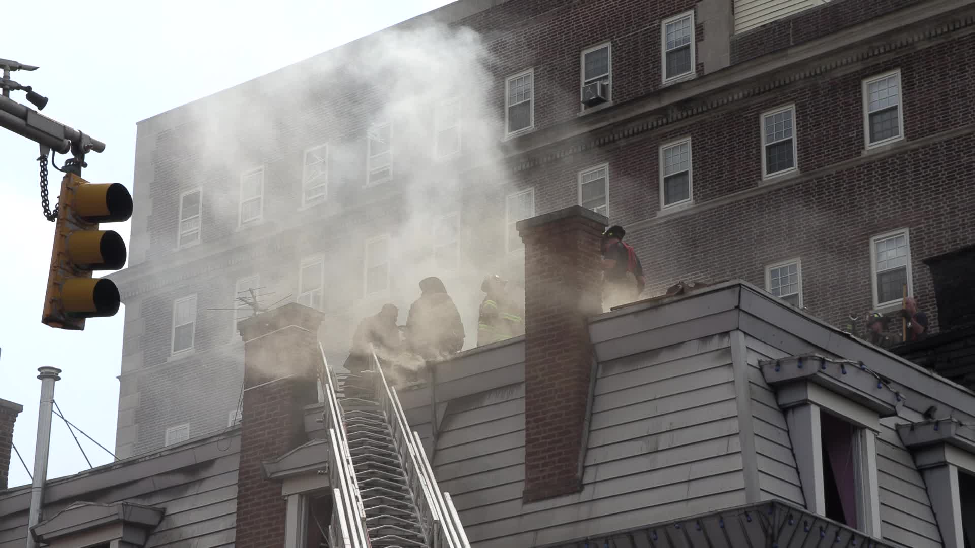 NJ: Three Alarm Fire Jersey City