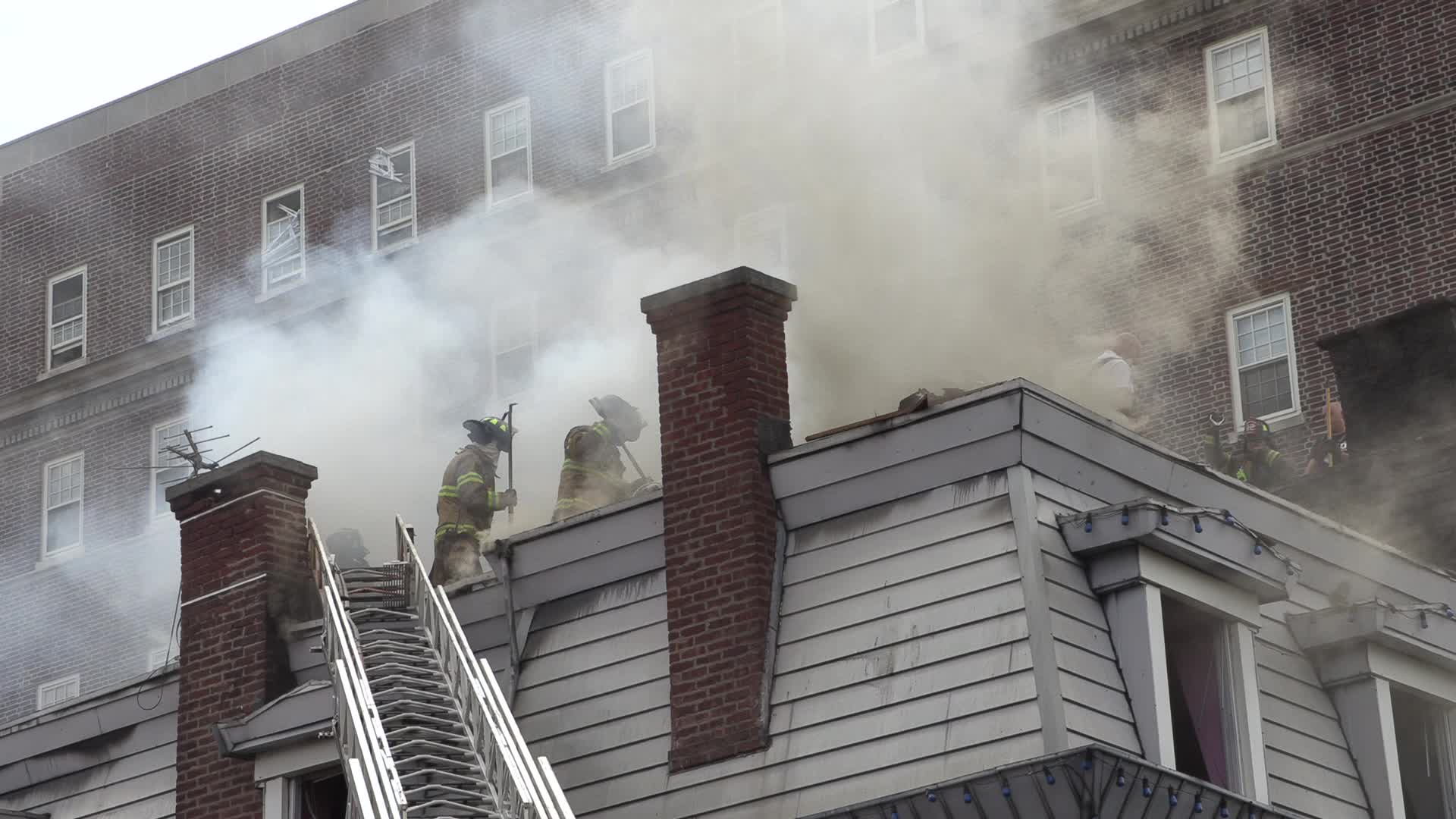 NJ: Three Alarm Fire Jersey City