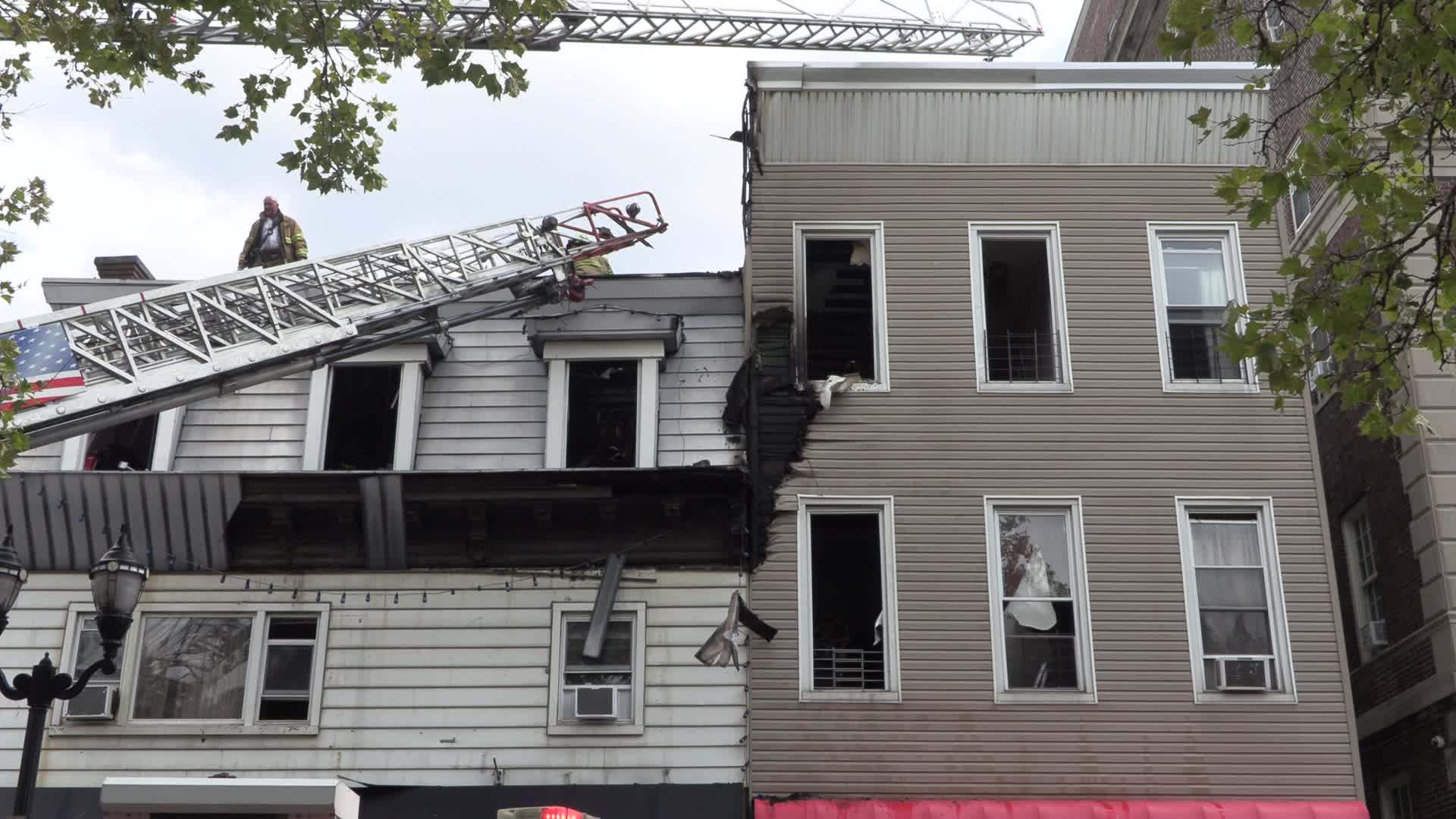 NJ: Three Alarm Fire Jersey City