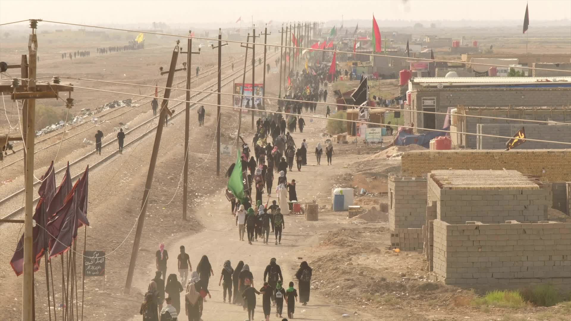 Shi'ite Muslims commemorate Arbain in Iraq