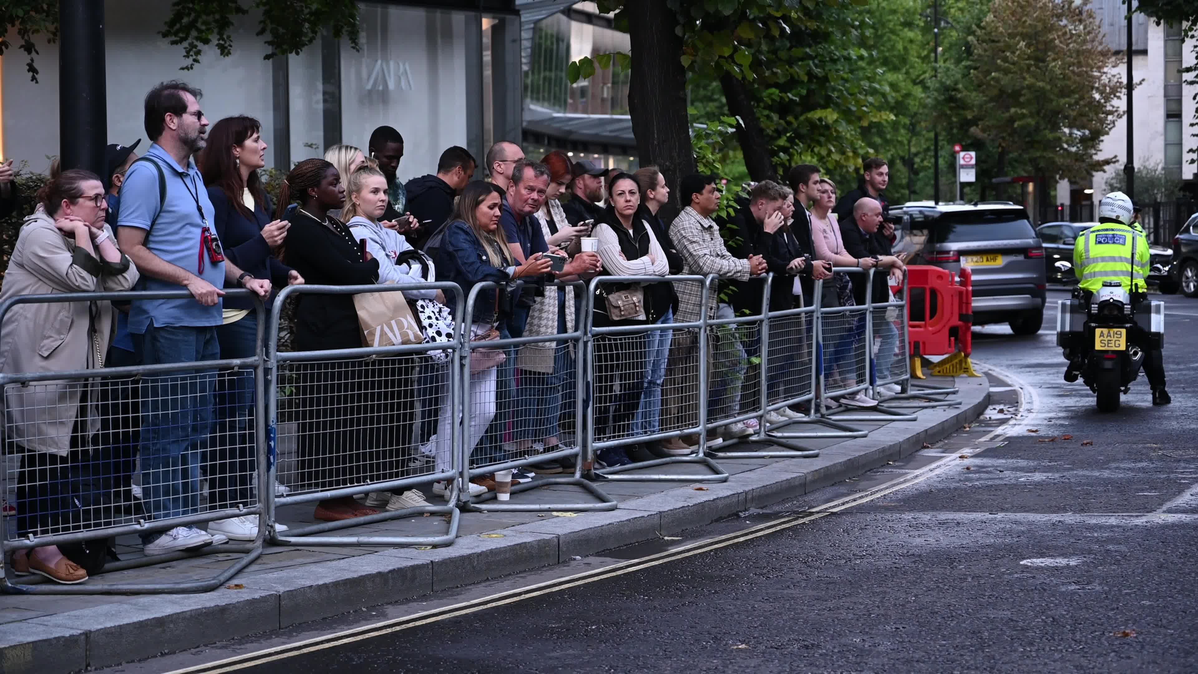 First Day Of Mourning Following The Death Of Queen Elizabeth II