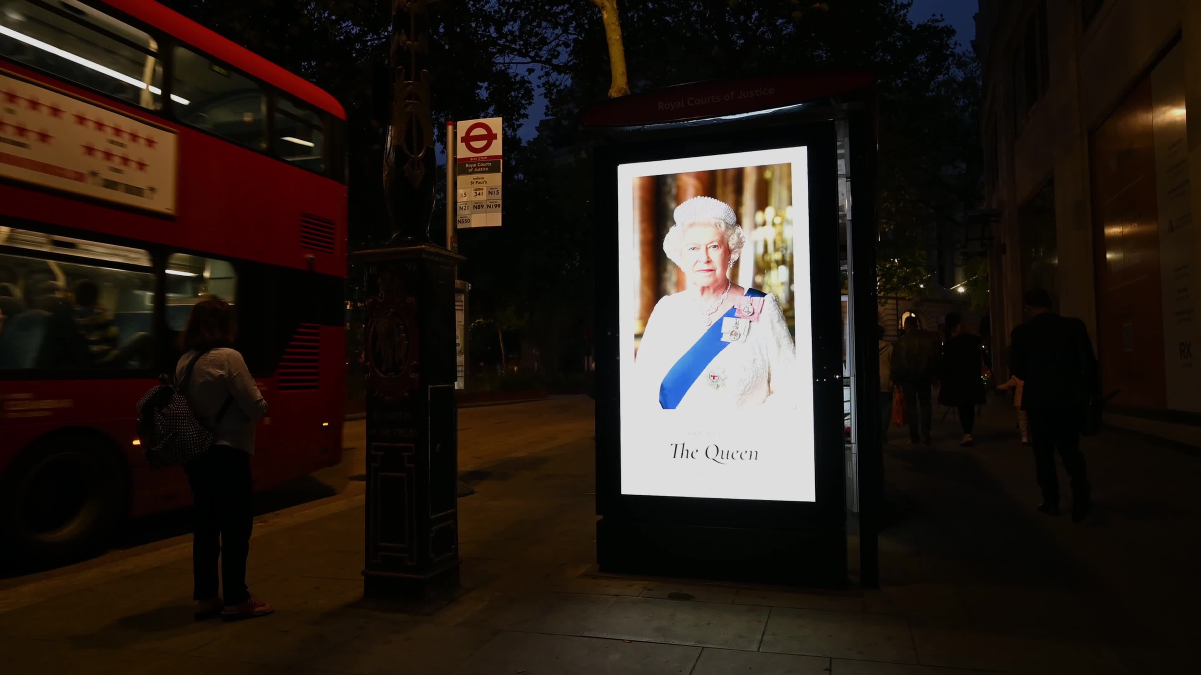 First Day Of Mourning Following The Death Of Queen Elizabeth II