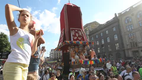 Ratha Yatra Carnival of Chariots in Kiev