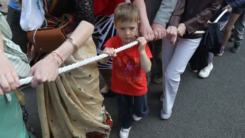 Ratha Yatra Carnival of Chariots in Kiev