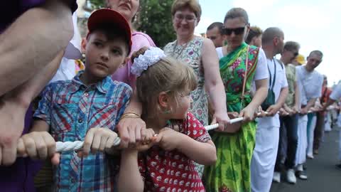 Ratha Yatra Carnival of Chariots in Kiev