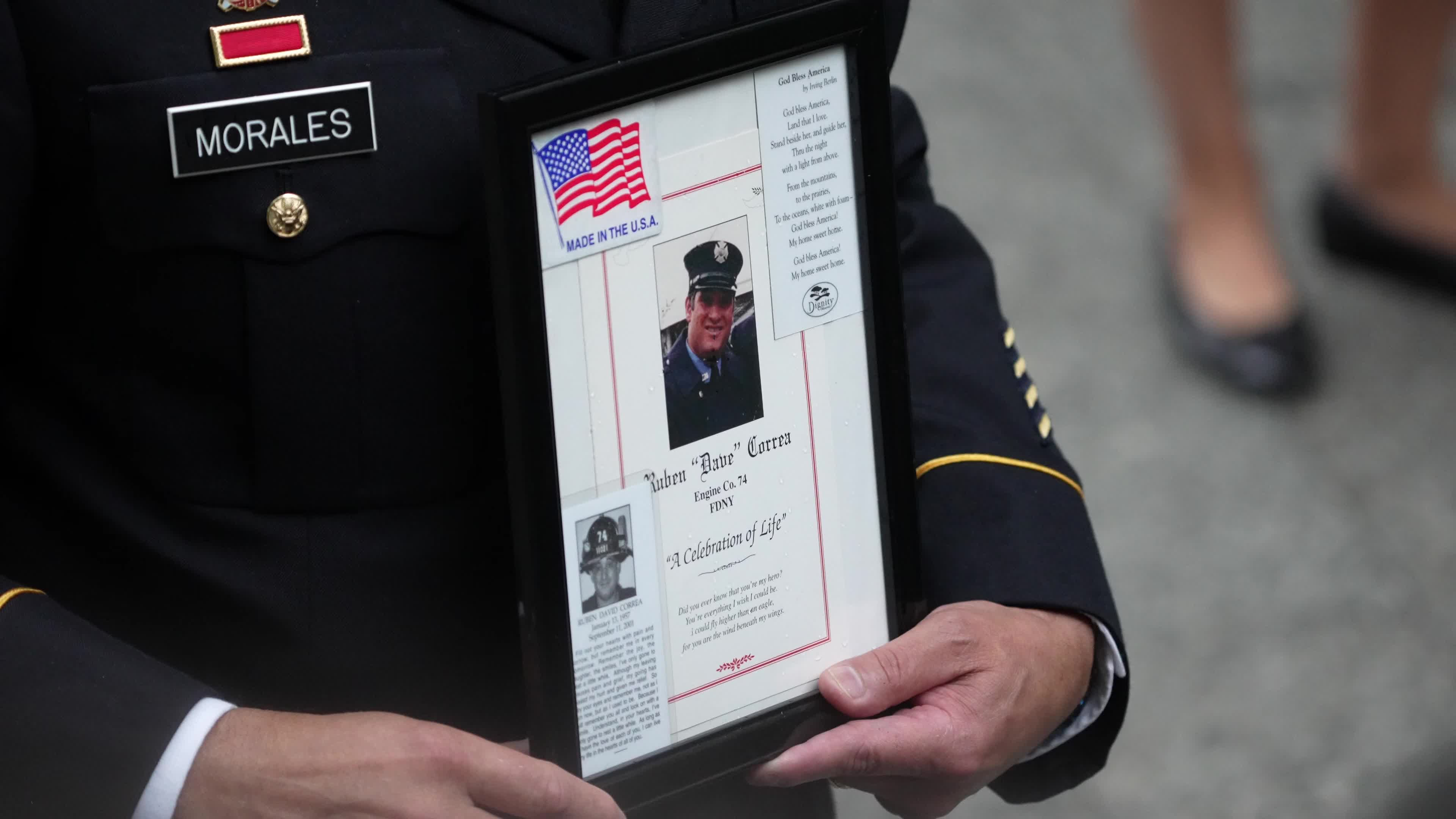 New York City Marks The 21st Anniversary Of The September 11 Terror Attacks