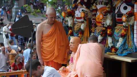Ratha Yatra Carnival of Chariots in Kiev