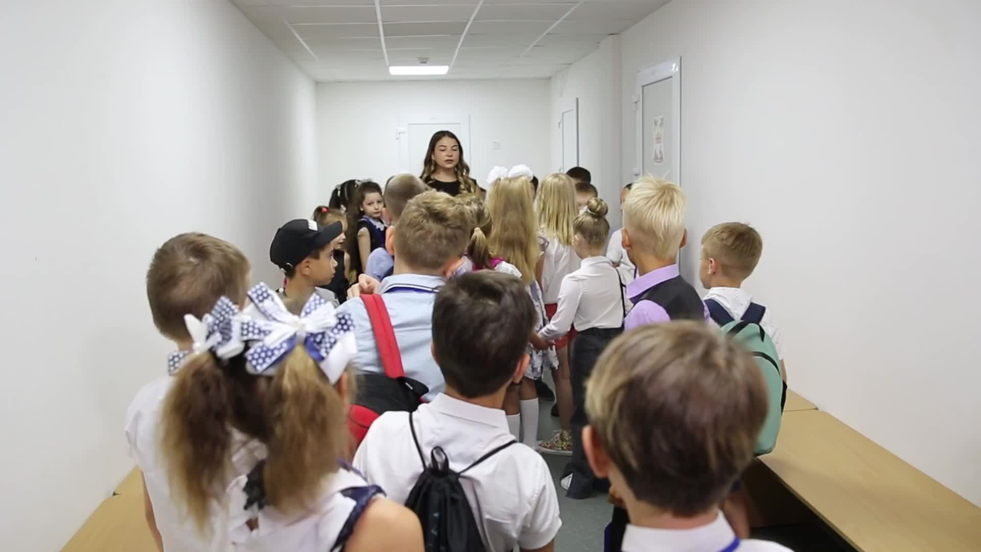Ukrainian children begin the school year in Odessa