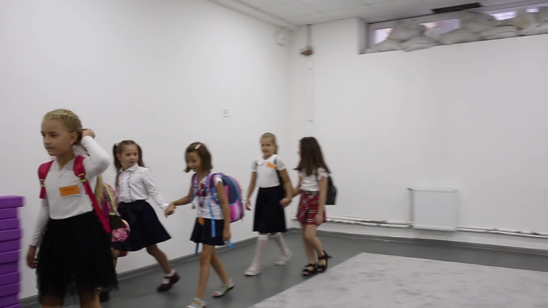 Ukrainian children begin the school year in Odessa
