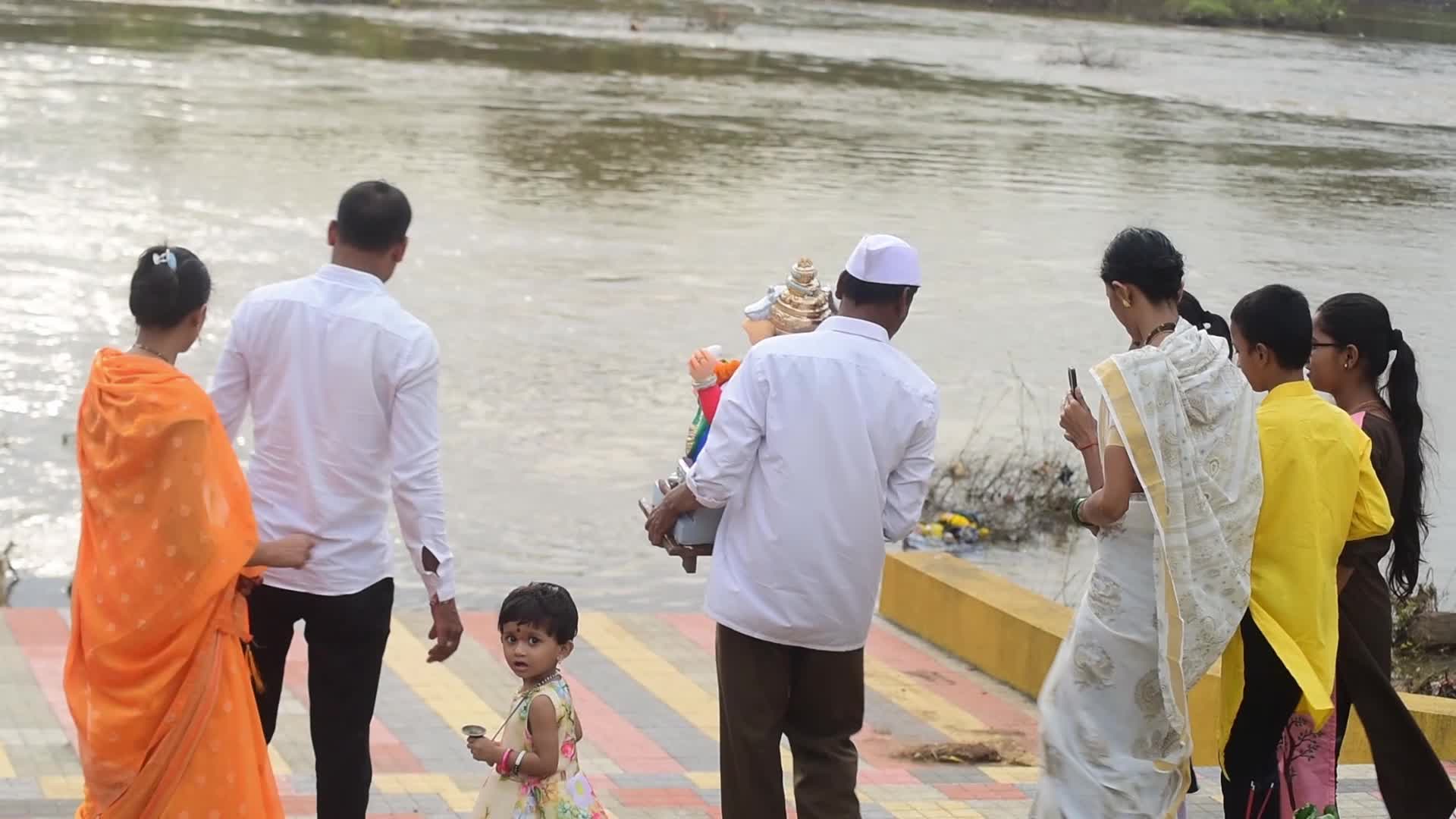 Ganesh Visarjan in India