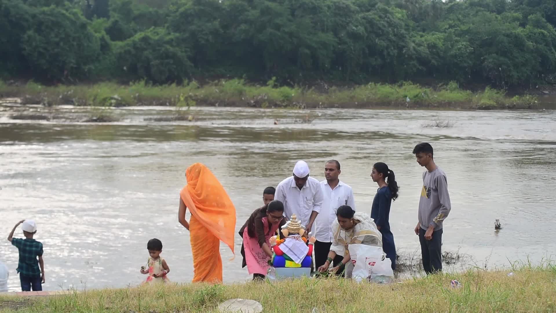 Ganesh Visarjan in India