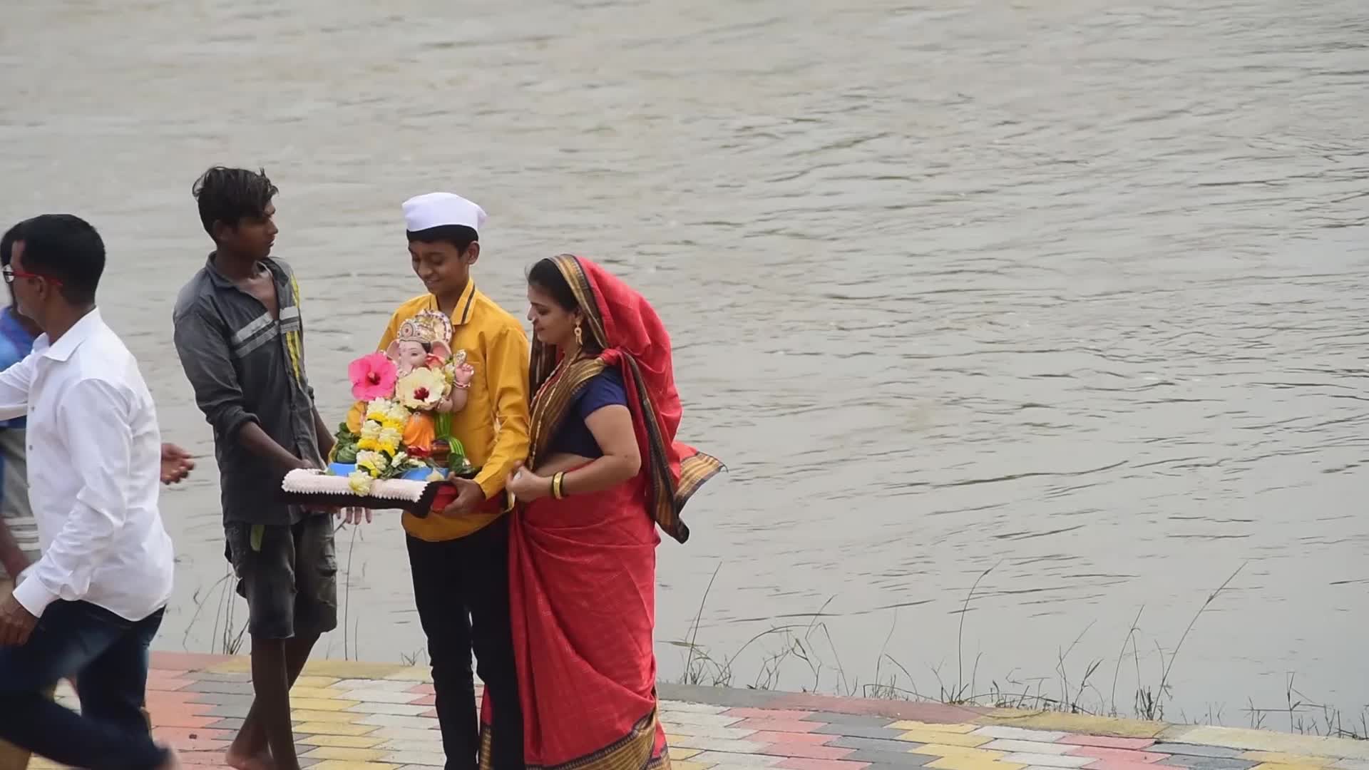 Ganesh Visarjan in India