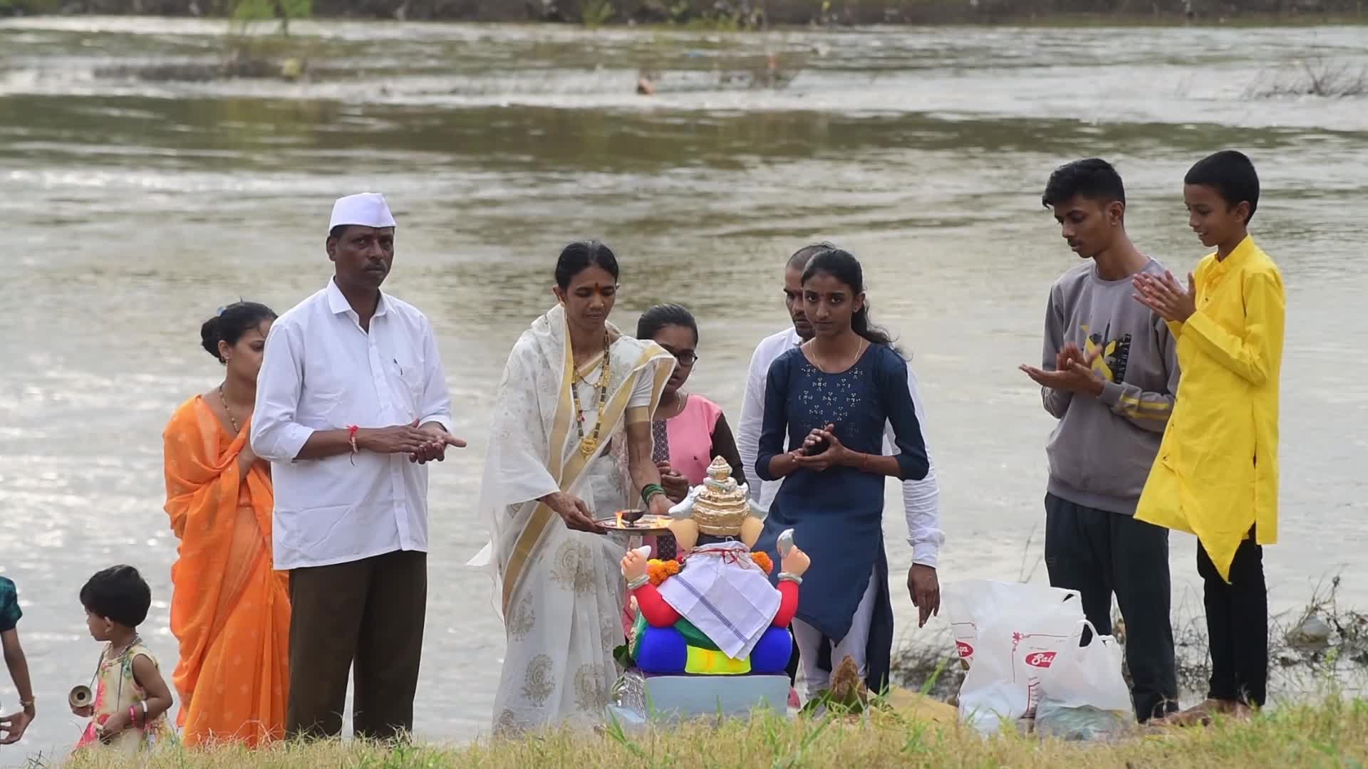 Ganesh Visarjan in India
