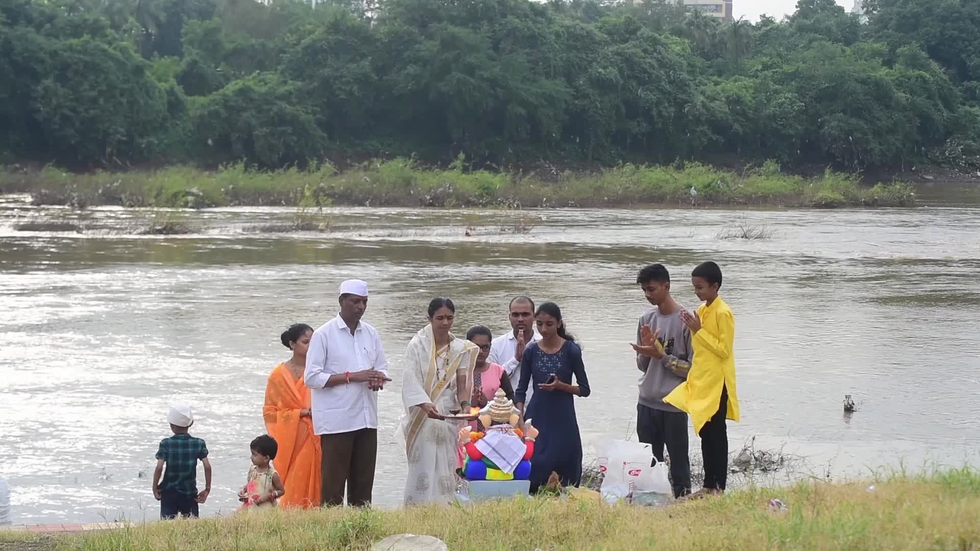 Ganesh Visarjan in India